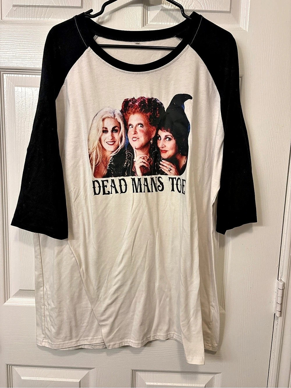 Dead Mans Top Graphic Raglan Tee